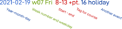 Calendar.txt syntax.